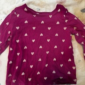 Jumping Beans Pink Heart Tee